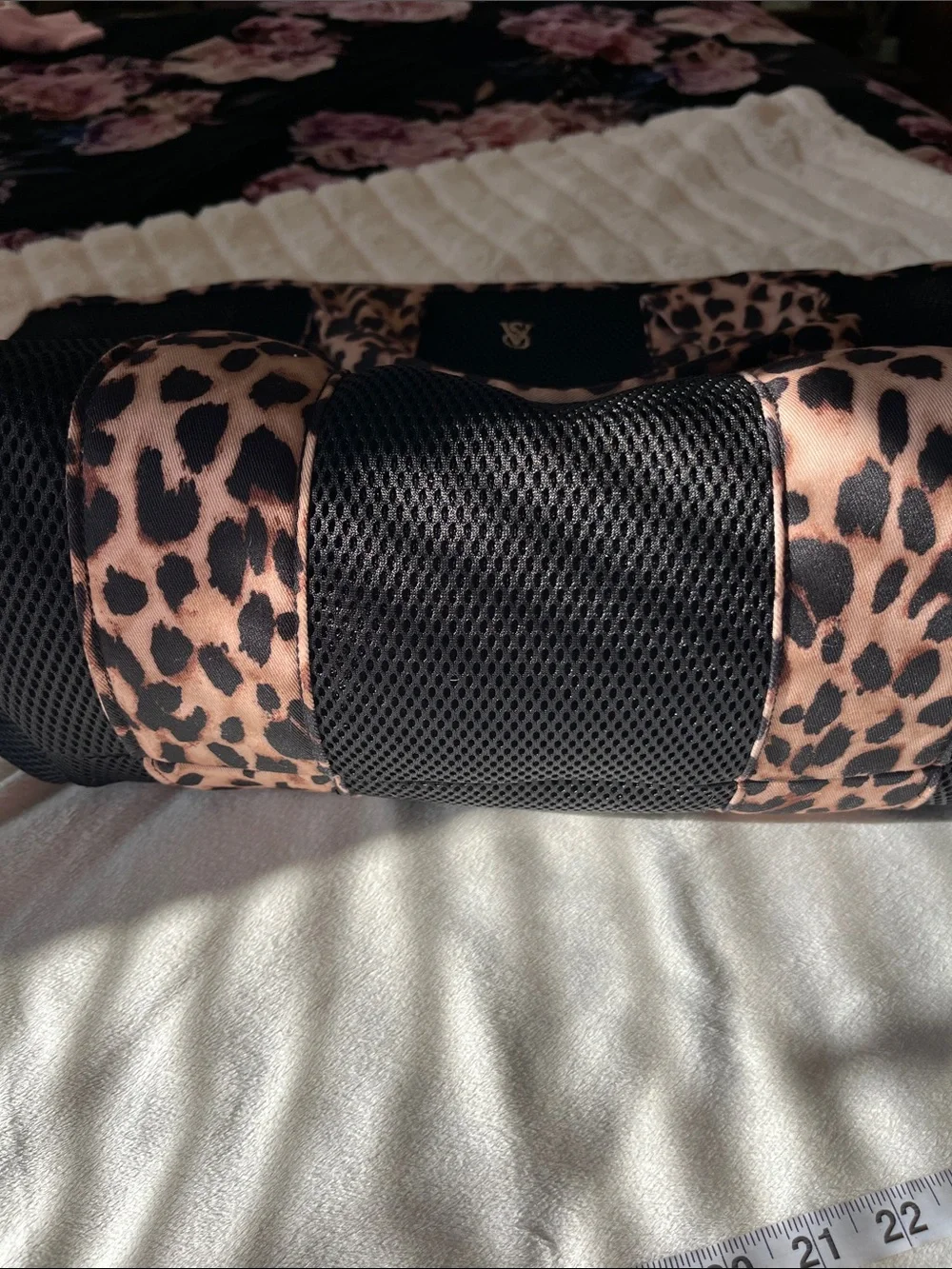 Victoria’s Secret beach bag- mesh/leopard print